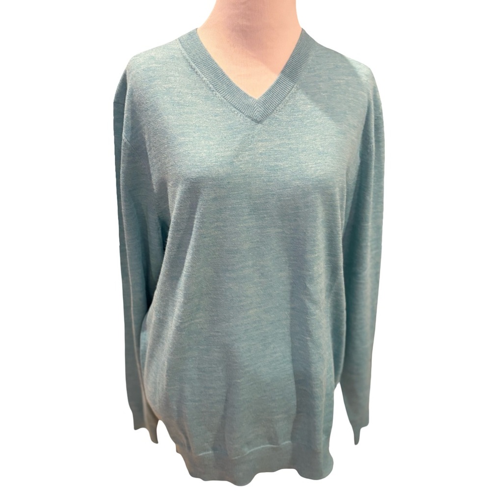 NWT Vineyard Vines Blue V-Neck Sweater